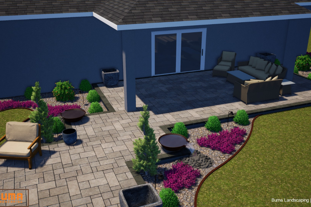 backyard render